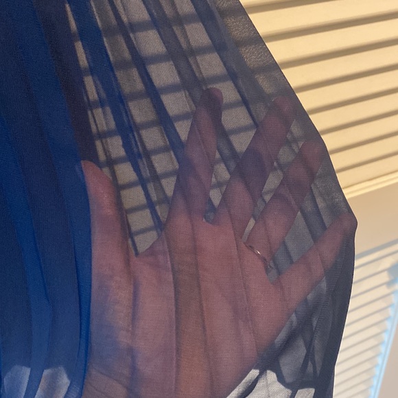 BB Dakota Navy Blue babydoll dress - Picture 8 of 9